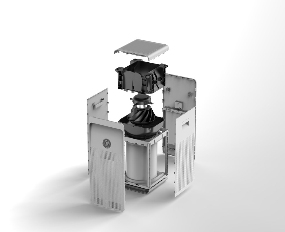 Household H12 HEPA Filter Air Purifier 350CFM With DC Motor